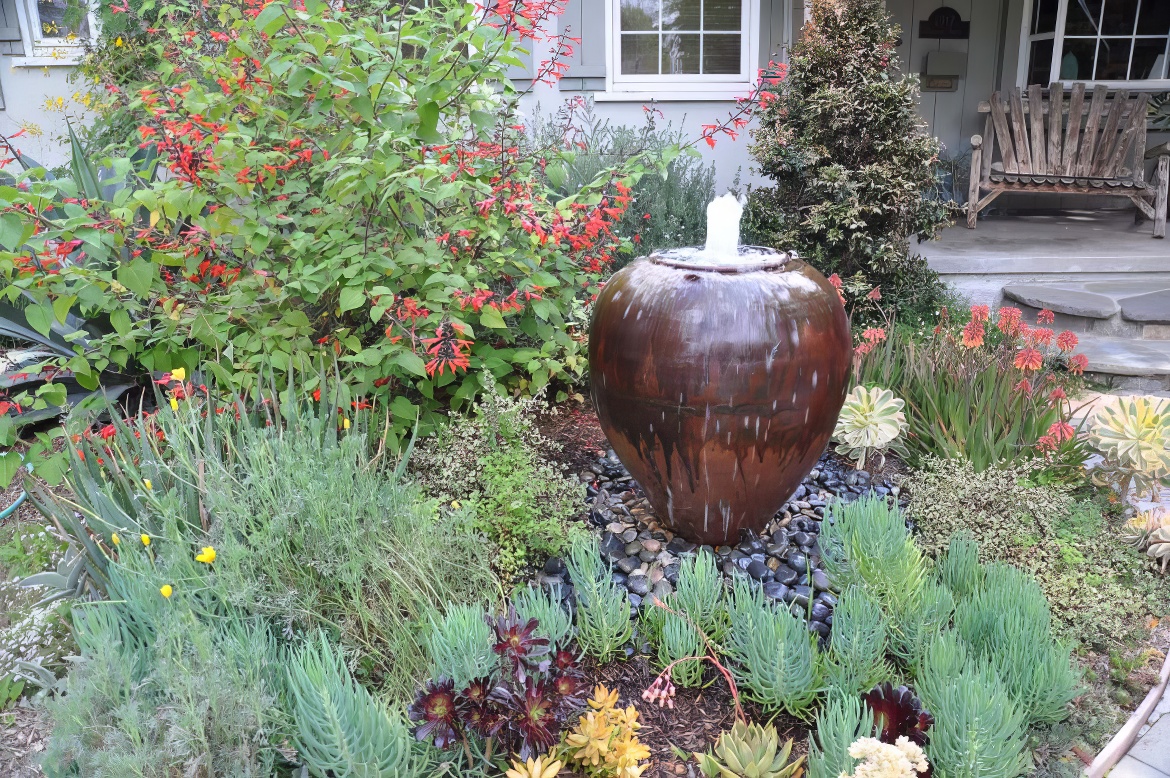 Serene Water Feature